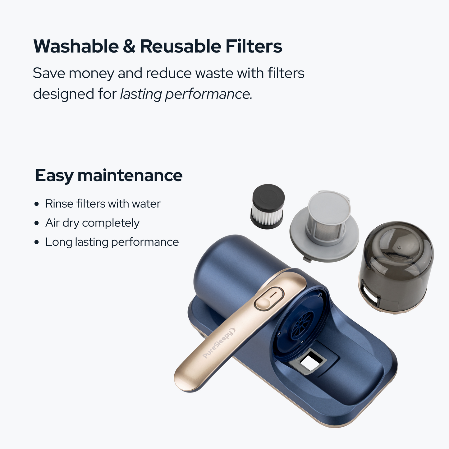 Clairis™ UV Mattress & Fabric Vacuum Cleaner